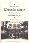 L'Occupation italienne - Jean-Louis PANICACCI