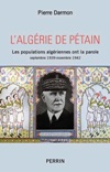 L'Algérie de Pétain - pierre Darmon